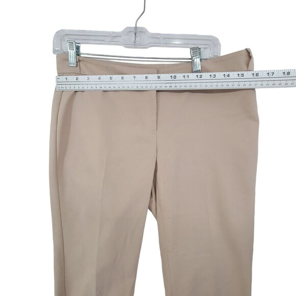 Ann Taylor Women's Straight Leg Casual Pants Tan Size 4 - Picture 4 of 10